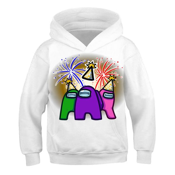 

christmas gift girl hoodie popular game among us printed