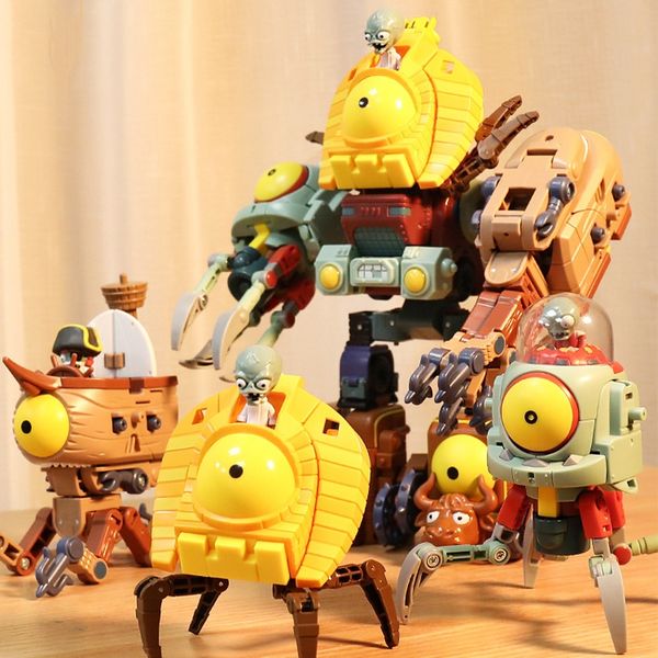

kid zombie alliance toy puzzle deformation assemble garage kit model entertainment plants vs zombies toy gift