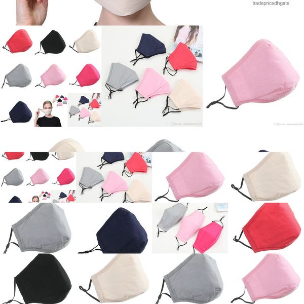 

face pm2.5 mask washable mouth masks dust cotton for student women men reusable clmt fkbi