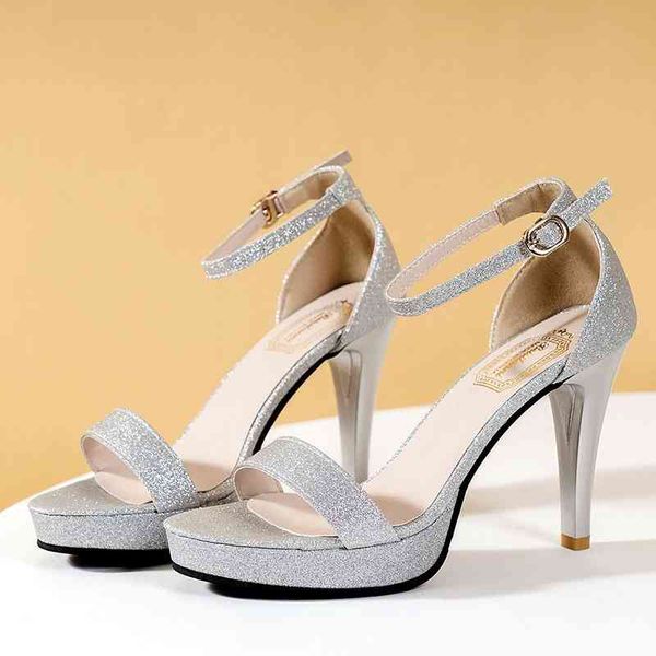 

shoes sandÃ¡lias dress de salto sandÃ¡lias femininas verÃ£o na plataforma glitter bombas pretas clÃ¡ssico festa sapatos u83b, Black
