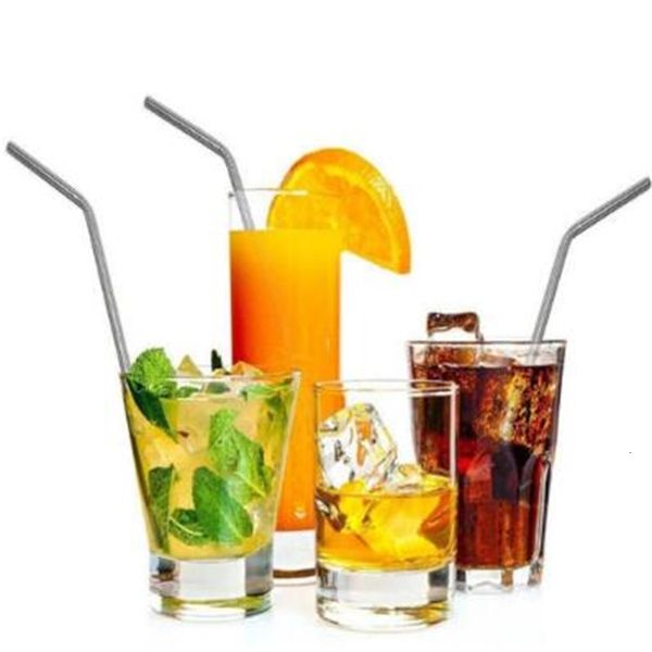 

stainless steel reusable eco metal straw bar drinking straws cca9397 300pcs