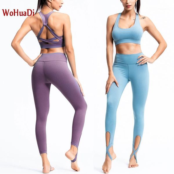 

yoga outfits seamless set women 2 piece tight crop bra vest legging sportsuit workout outfit fitness gym sets clothes drop1, White;red