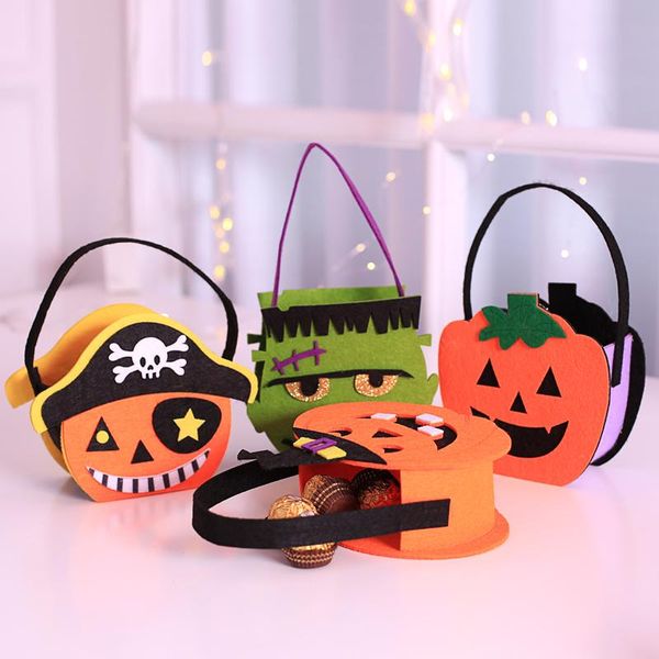 

gift wrap halloween decorations non-woven hand candy bags children's