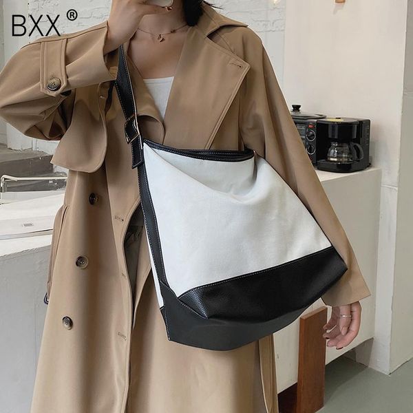 

cross body [bxx] high capacity pu leather crossbody bags for women 2021 classic shoulder handbags female travel hand bag ho940
