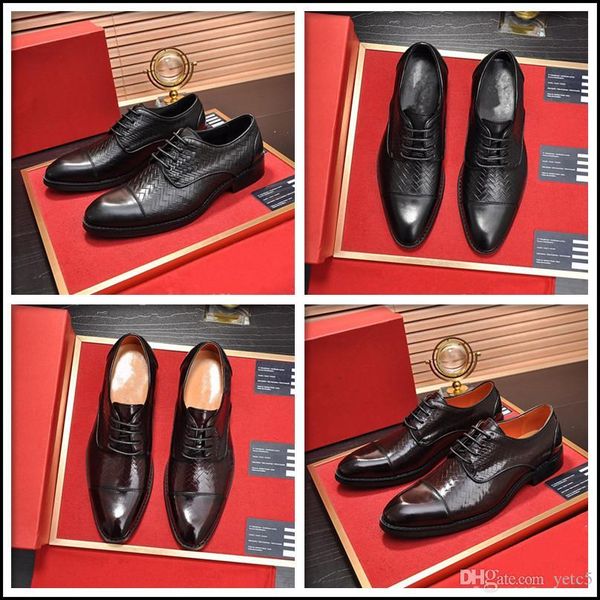 

q5 leather concise men business dress black formal wedding basic shoes luxury men loafers slip on wedding party shoes big size 45 22