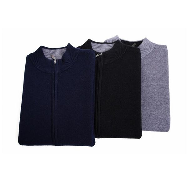 

2021 new men autumn coats male thick mens sweater jackets knitwear clothes ovqx, White;black