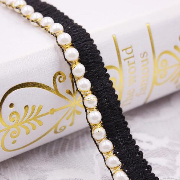 

10yards diy accessories pearl lace ribbon tassel cotton tassels trimming fringes for sewing bed sheet clothes curtain decoration h bbycaf
