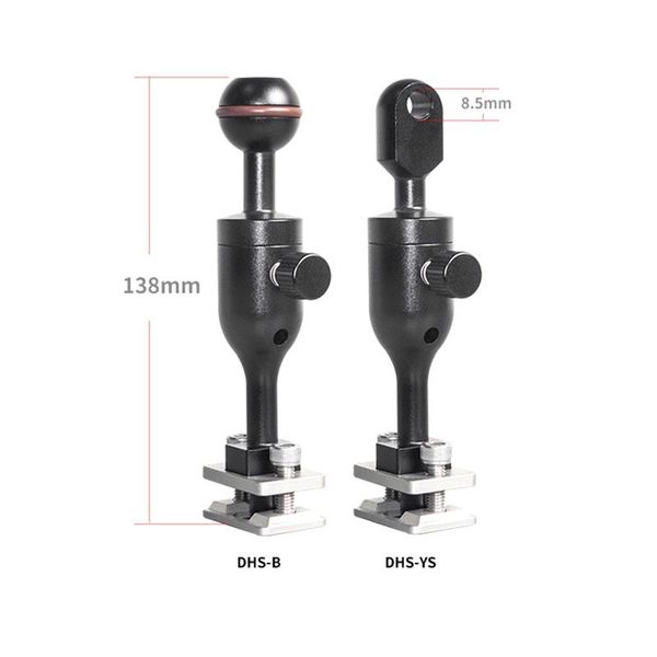 

lighting & studio accessories nitescuba diving detachable shoe ball adapter ys mount for rx100 tg5 camera housing case& video light underwat