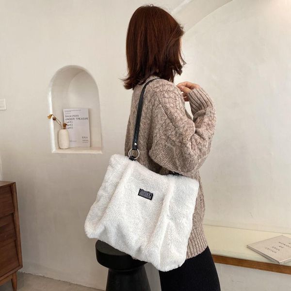 

new autumn and winter plush bag for women 2021