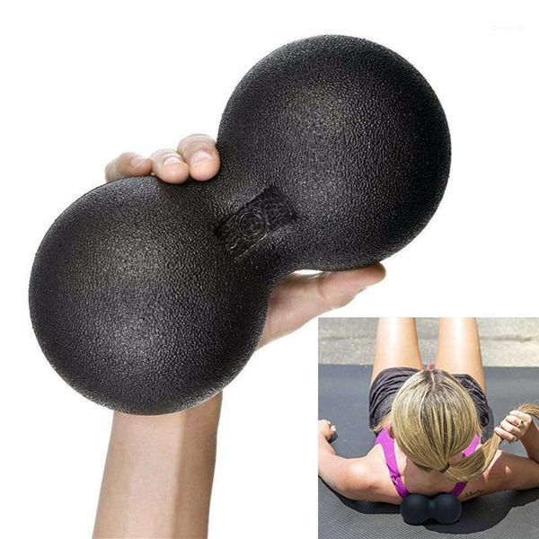 

peanut massage ball double lacrosse massage balls epp for yoga home gym fitness massager roller muscle relaxer workout equiment1