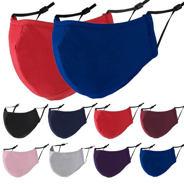 

mask designer face men women cotton 3-layer dustproof breathable black gray washable masks anti-haze pm2.5 facemask in s6kps