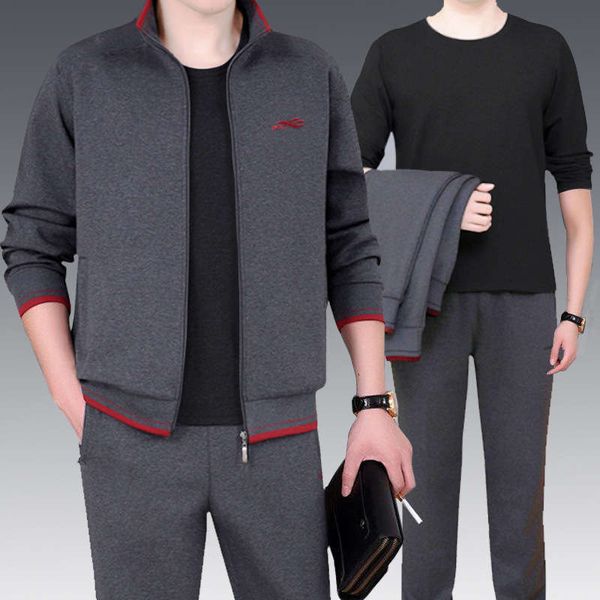 

men's spring and autumn sweater, Gray