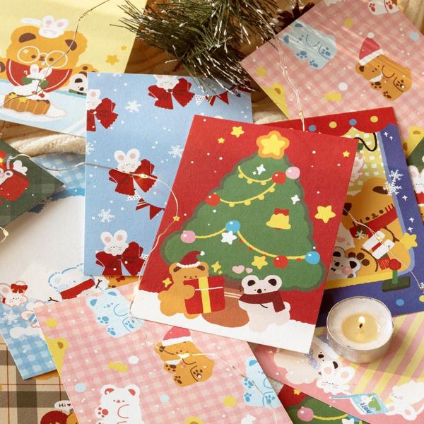 

15 pcs lot kawaii merry christmas notebook cute agenda notepad children christmas gift stationery 15 pcs lot wmtgob bdesybag