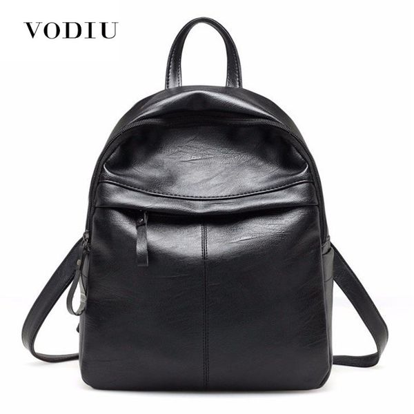 

fashion leather women backpack school backpacks women's backpack zipper school bag for girls large capacity female's travel bag c0