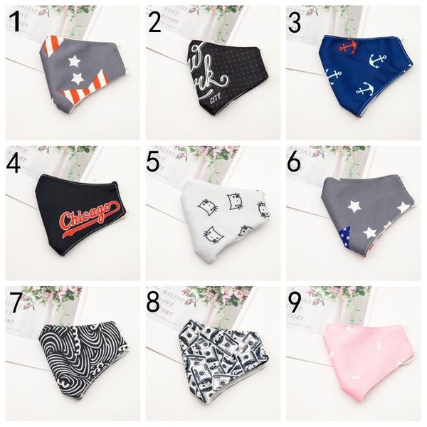 

8ibapm2.5 breathing valve kids printing washable filter no children cotton face mouth mask dustproof protective