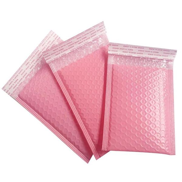 

10pc pink foam envelope bags self seal mailers padded shipping envelopes with bubble mailing bag shipping packages bag g sqczxf