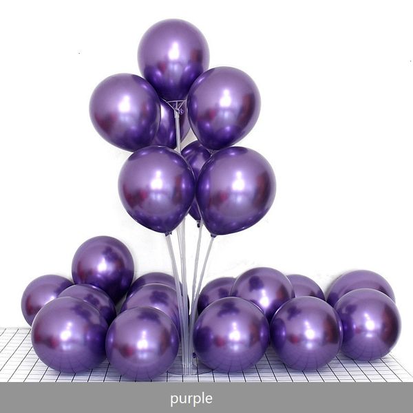 

round metal latex balloons gold silver blue purple 10 inch 1.8g wedding birthday festival party decorative ballons 50pcs 8 nxife