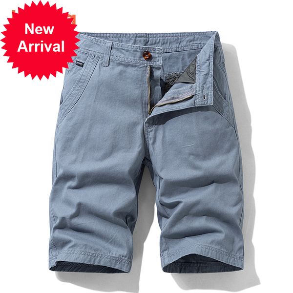 

2021 new summer new classic perfect cotton cargo smart leisure frickin modern stretch chino short pants men ge62, White;black