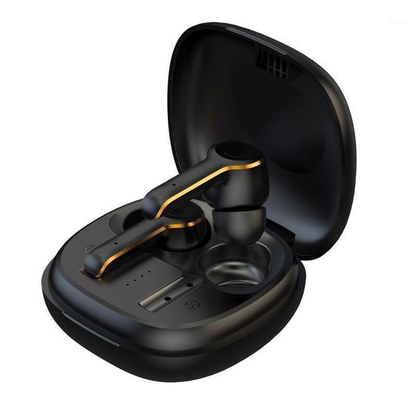 

in-ear bass earphones stereo noise cancelling mini headsets true wireless with carrying case v5.0 earbuds wireless earphone1