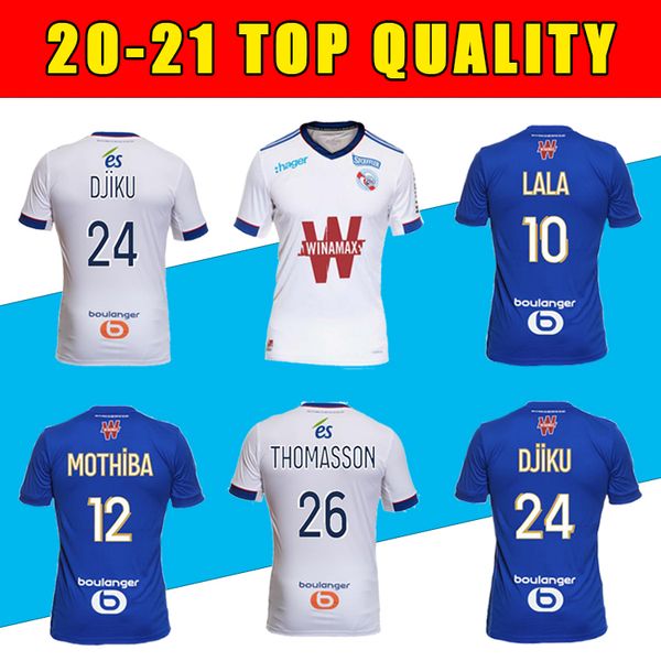 

men+ kids 20 21 maillot rc strasbourg alsace soccer jersey 2020 2020 football shirts djiku thomasson lala mothiba sissoko football shirt, Black;yellow
