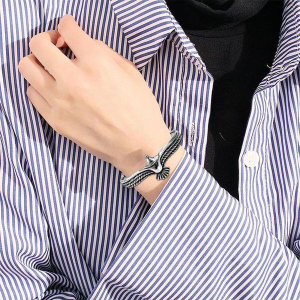 

2021 women eagle bracelet natural moonstone bead tibetan buddha bracelet chakra lava stone diffuser bracelets men jewelry gift, Black
