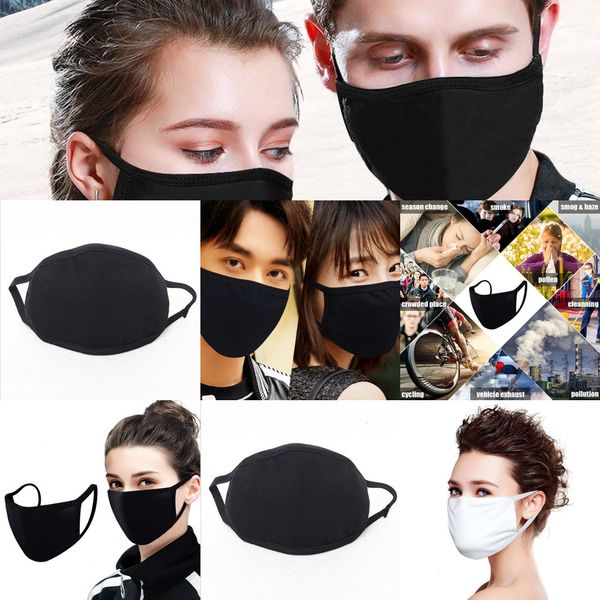 

k79t100 pcs organic with labs face pm2.5 breathing 100% cotton washable reusable cloth masks protection from dust pollen