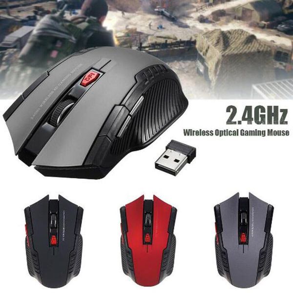 

wireless mouse 2.4g mouse 360 ultra-thin with sound pelectric battery wireless receiver gamer for computer pc laptop