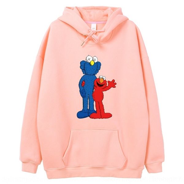 

0cre 1101 regular autumn brand same long 2020 style sleeve crew qian kint sweater pink black women clothes neck