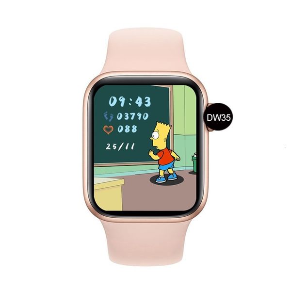 

dw35 smart watch wirels charging 1.75 borderls bluetooth phone temperature monitoring ecg heart rate blood prs