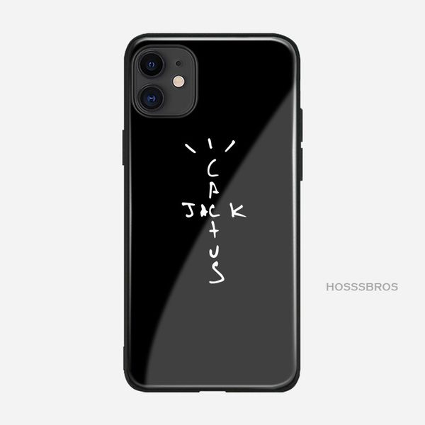 

cactus jack travis scott soft silicone glass phone case shell cover for iphone se 6 6s 7 8 plus x xr xs 11 12 mini pro max