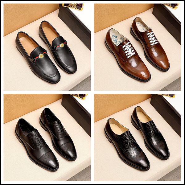 

size 7-11 mens dress shoes black blue patent leather men loafers with black string pointed toe party wedding formal shoes luxury