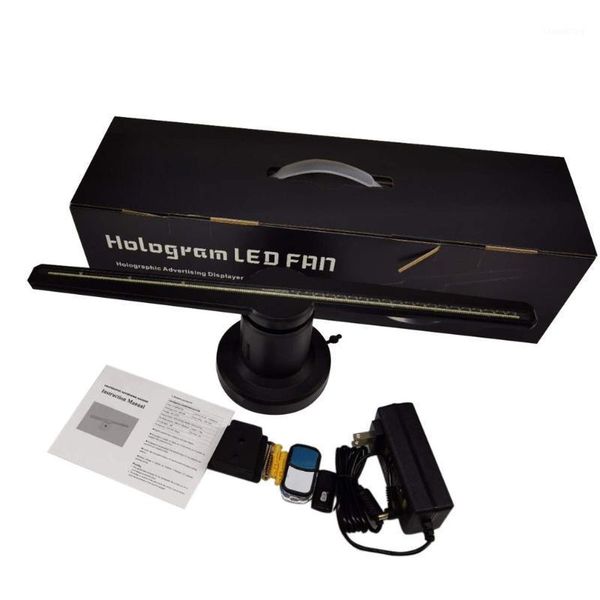 

3d led wifi holographic projector display fan hologram advertising player1