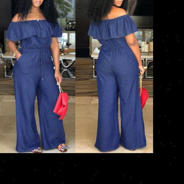 

ladies summer word collar jumpsuit bodycon party casual jeans jumpsuit pants overall drop shipping good quality, Black;white