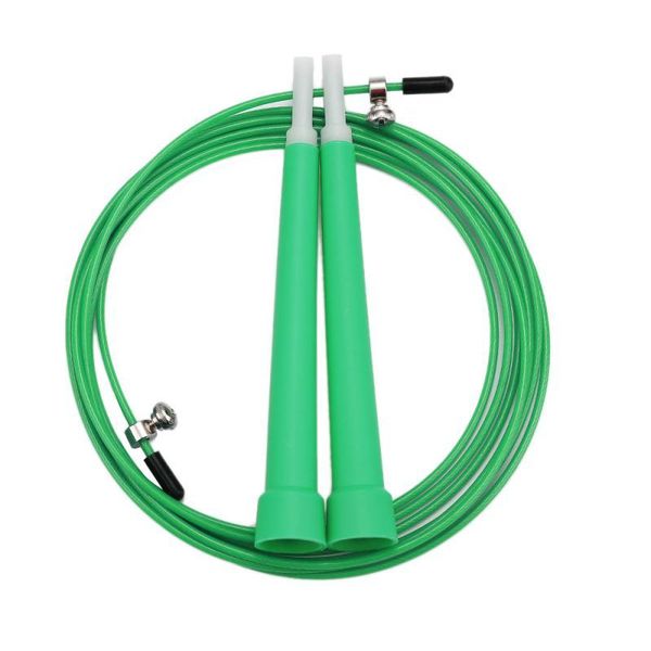 

single skipping rope adjustable jumping rope speed cable jump rope wire 5 colors optional metal boxing gym bbyfys