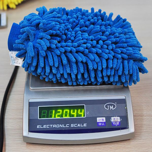 

cleaning thickened double-sided hand chenille soft coral gloves car sponge wash towel tools 26*19cm wx-h18