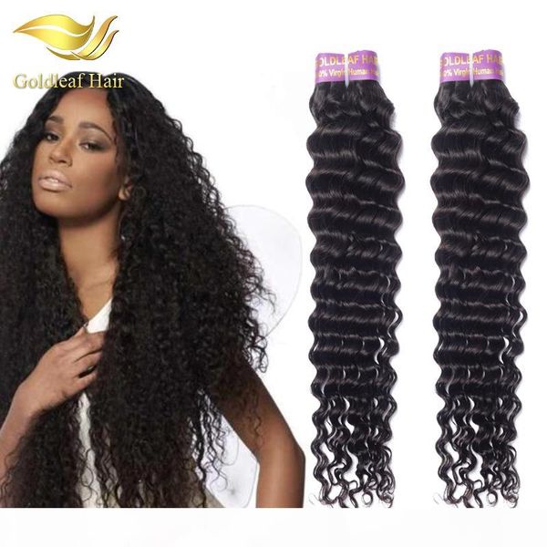 

malaysian deep wave weaves 1pc no shedding tangling brazialian mongolian peruvian indian deep wave hair malaysian virgin human hair, Black