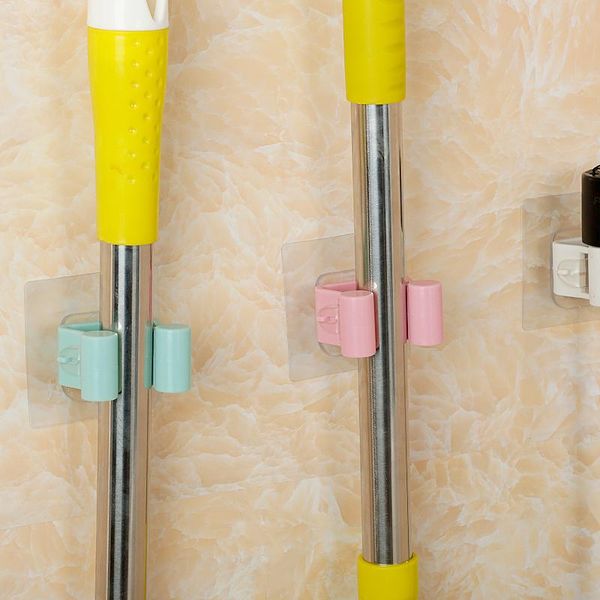 

1 шт. творческий дом для дома настенные монтажные держатели швабры магазины ежедневные потребности повседневной жизни multi функциональные б