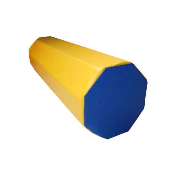 

gymnastics mat mix color pvc skill shape development exercise gym children kids tumbling somersault octagon column tumbler
