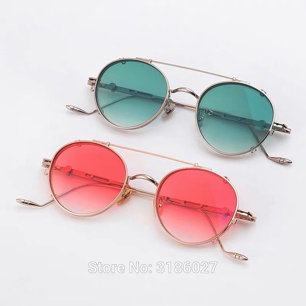 

gentle brand on sun the cub lens sunglasses men metal monster with fashion diplo round for women glasses gradient - uv400 clip rtqxu, White;black