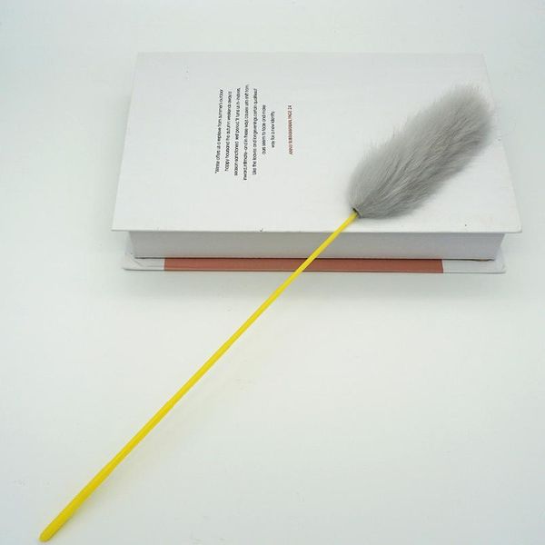 

legendog new funny cat teaser toys fluffy artificial hair cat interactive toy cat wand toy for kitten pet supplies drop qylmok