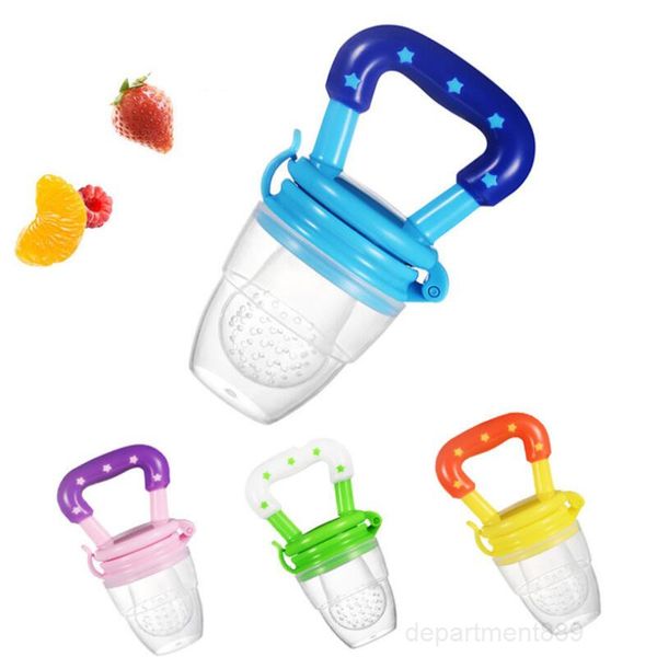 

baby fruit feeder pacifier infant teething toy teether food grade silicone pouches for toddlers and kids owd2950