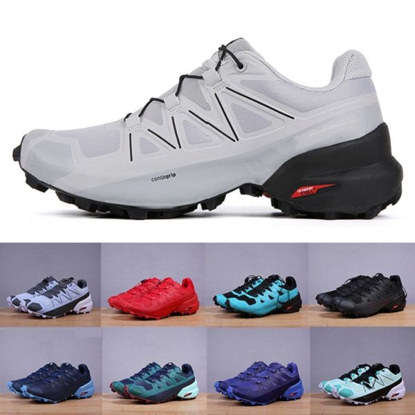 

speed cross 5 vi cs outdoor mens running shoes speedcross 5 vi jogging runner trainers men sports sneakers scarpe zapatos, White;red