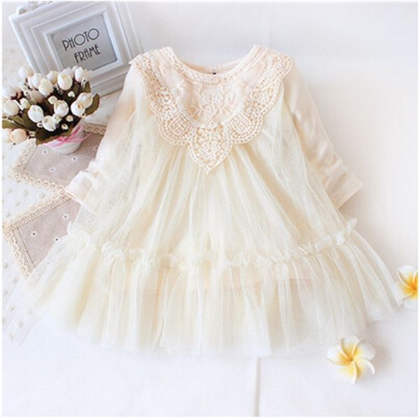 

2021 retail new brand newborn girls full of lace party infant babywear kids children baby clothing zwa6, Red;yellow