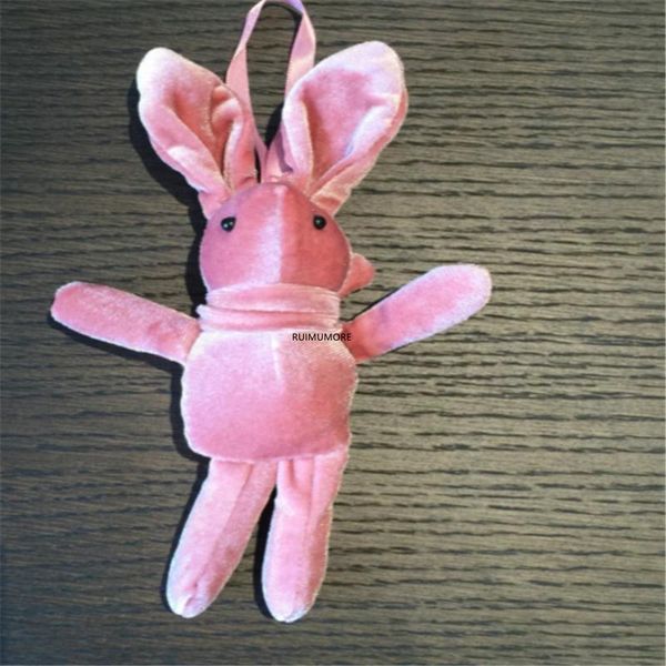 

2 цветов 22см кролик чучела мини игрушка плюшевая игрушка кукла для свадебного декора букет sqcwpv