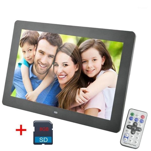 

digital po frames 10 inch frame led backlight 1024 * 600 screen electronic picture music video 8 gb sd card together good gift1