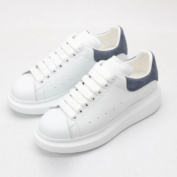 

with box 2021 fashion espadrille mens women platform oversized sneaker shoes sneakers 36-45, Black