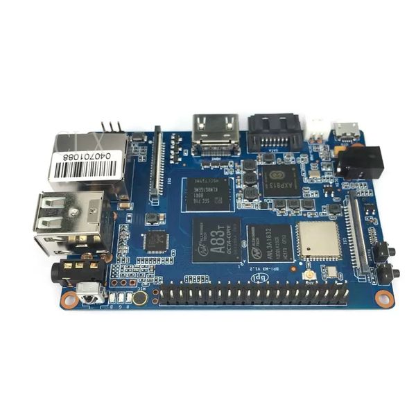 Banana Pi M3 A83T Octa-Core (8-ядро) 2 ГБ ОЗУ с WiFi Bluetooth4.0 Доска для разработки открытого исходного кода.