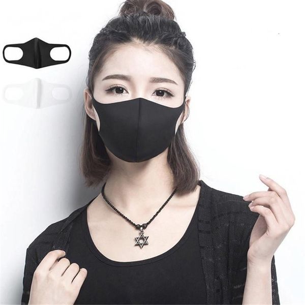 

fashion face washable mouth reusable respirator mask masks dustproof cover ice silk cotton dust tools in stock 2020 anti