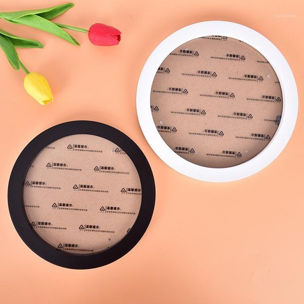 

frames round po frame diy wooden wall mounted hanging picture frames1