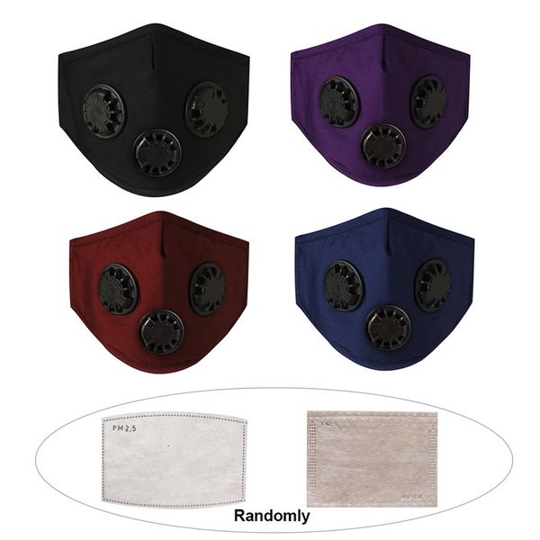 

breathing valve face dust-proof anti-fog reusable fashion protective mask outdoor sports riding masks wit